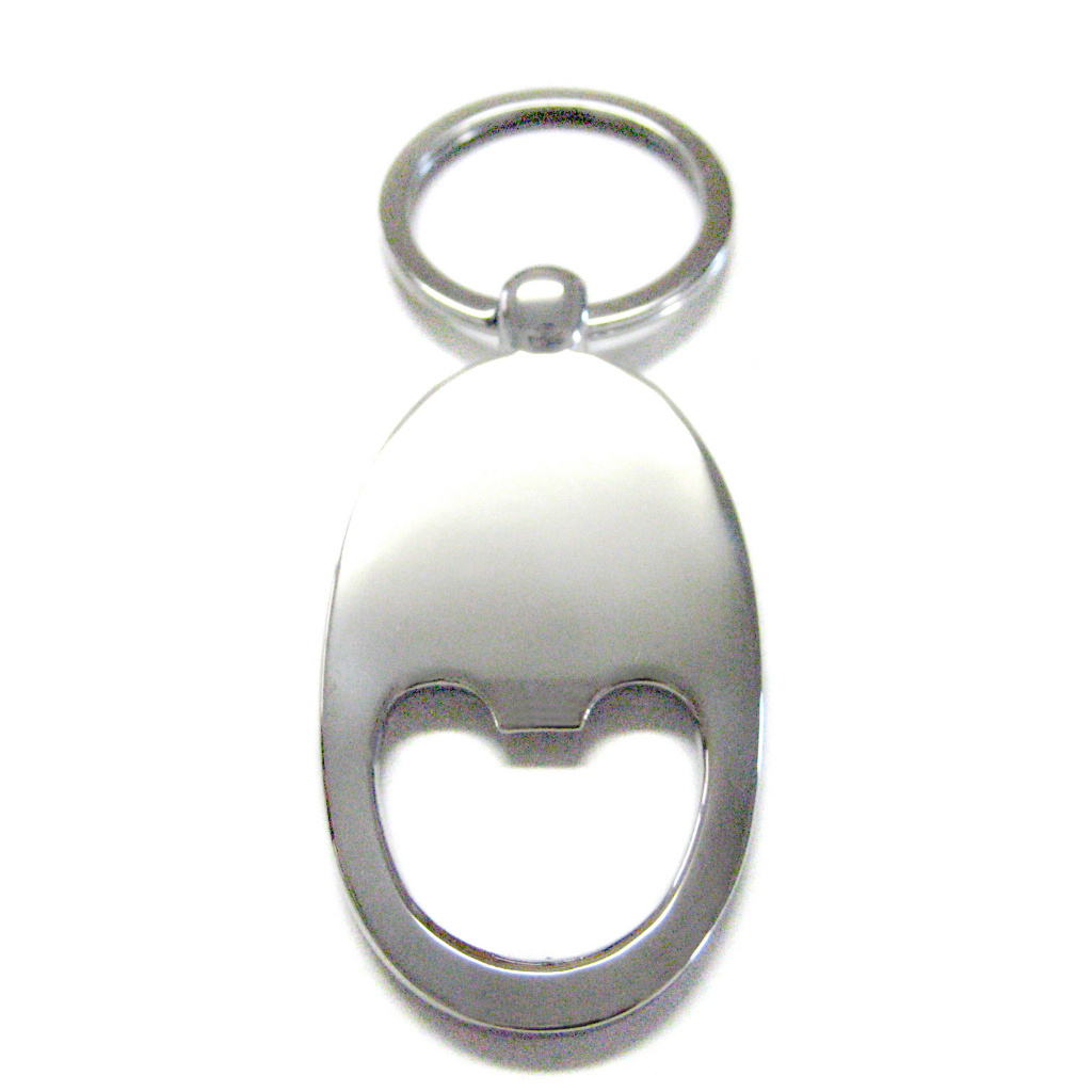 Map Keychain Back